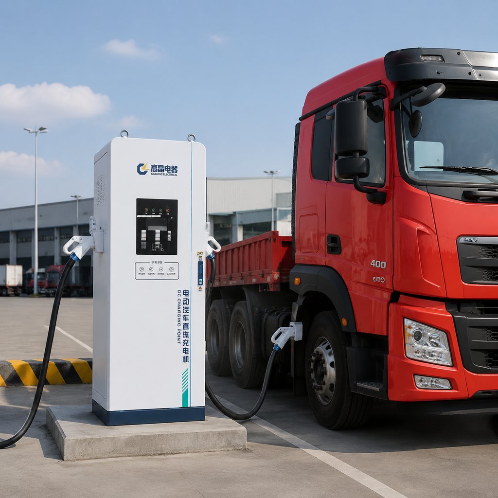 400kW Heavy-Duty DC Fast Charger Application Images 2