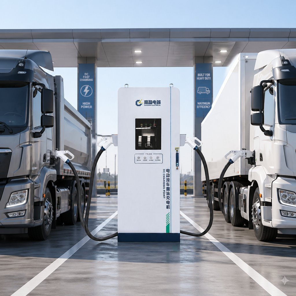 400kW Heavy-Duty DC Fast Charger Application Images 1