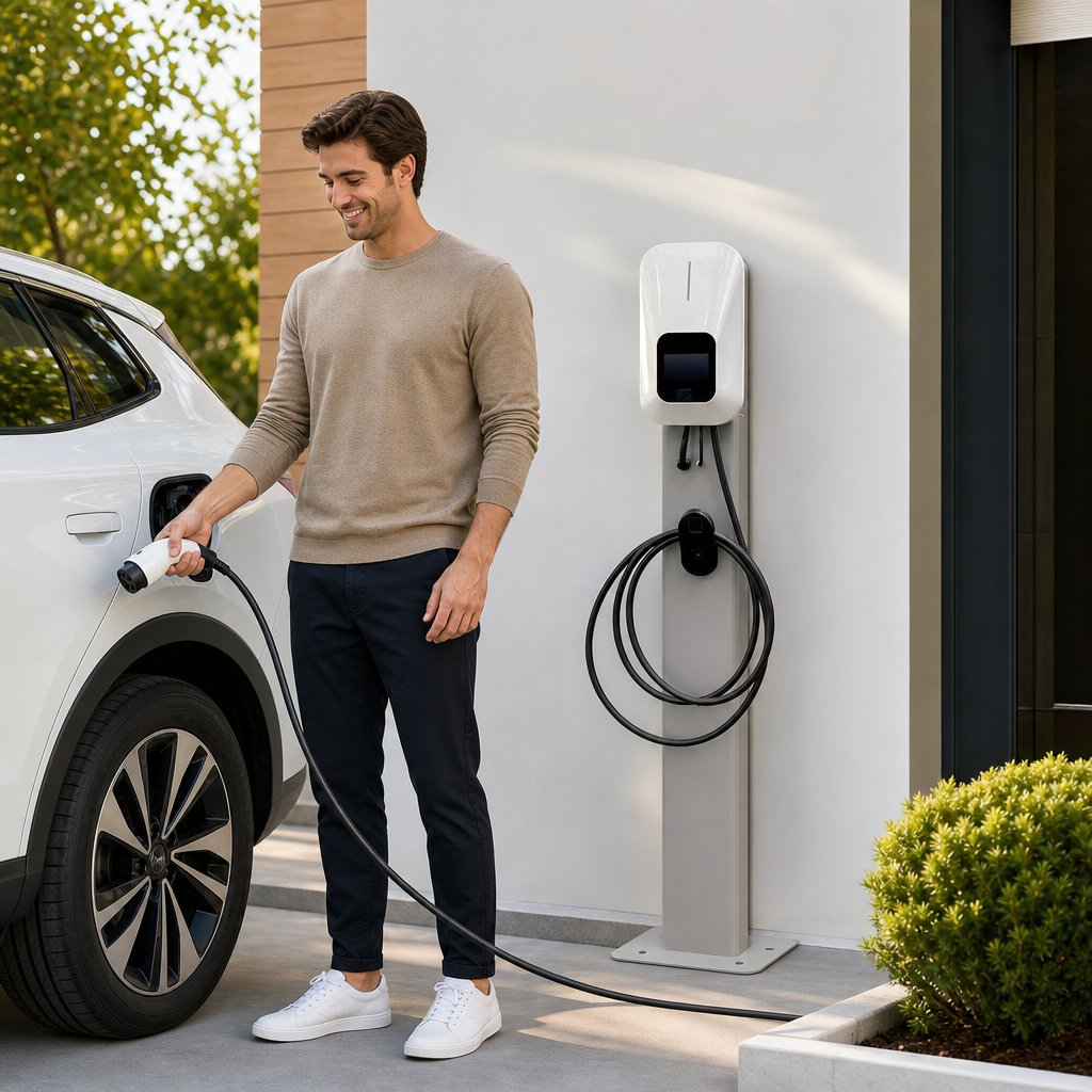 7kW Single-Gun AC EV Charger Application Images 2