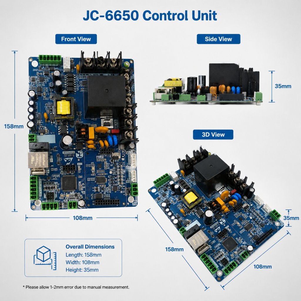 Apex 6650 AC EV Charger Controller Board Product Details / Interface Images 2